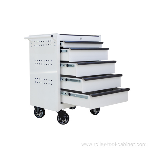 Professional Five Drawer Tool Trolley for Machinists